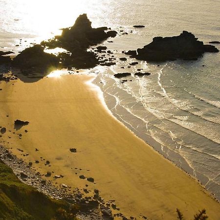Вілла The Cliffs - Cala Porto Do Val О-Віседо Екстер'єр фото