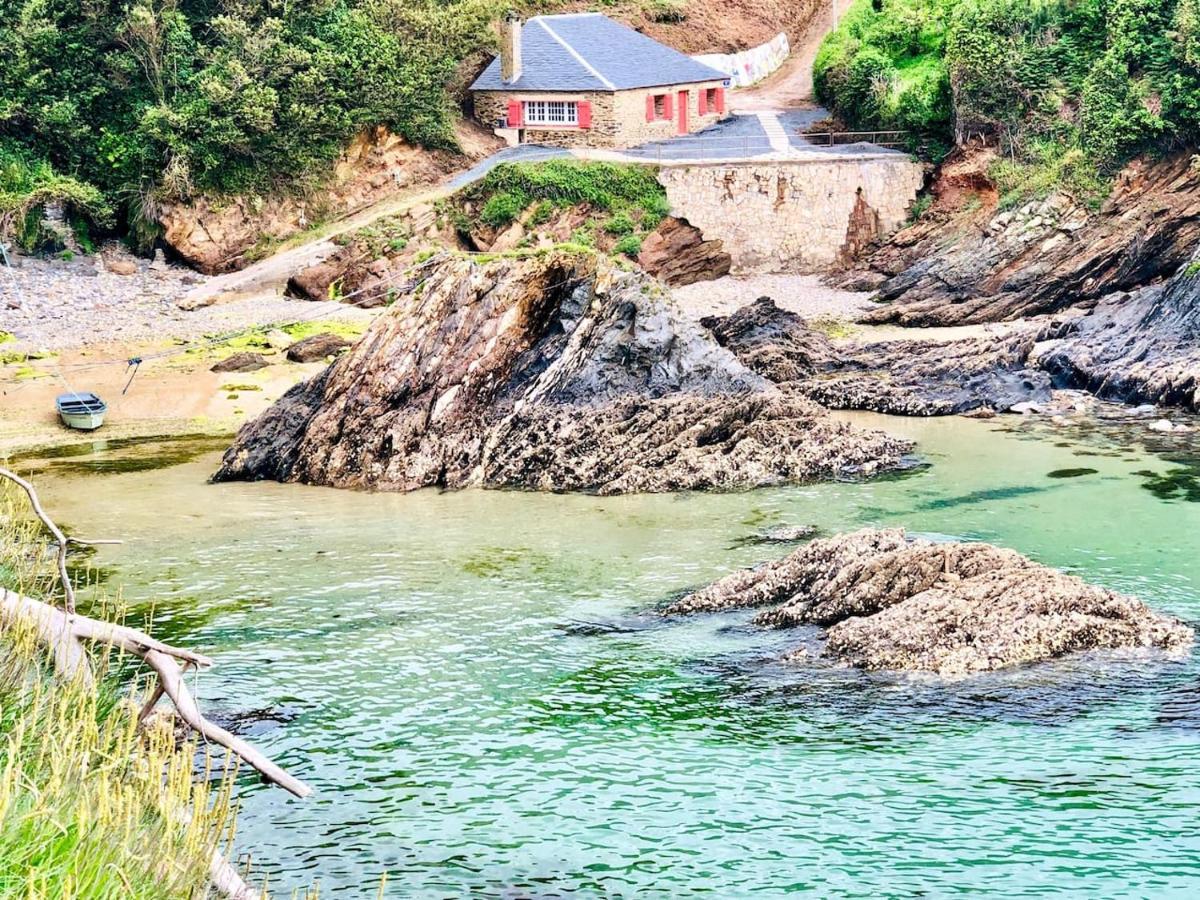 Вілла The Cliffs - Cala Porto Do Val О-Віседо Екстер'єр фото