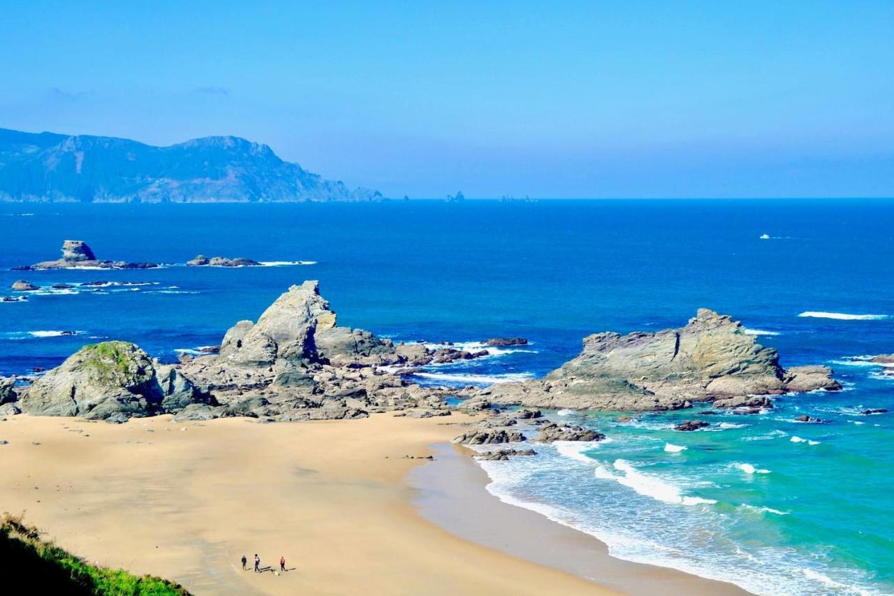 Вілла The Cliffs - Cala Porto Do Val О-Віседо Екстер'єр фото