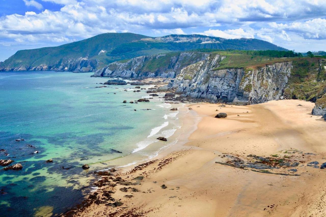 Вілла The Cliffs - Cala Porto Do Val О-Віседо Екстер'єр фото