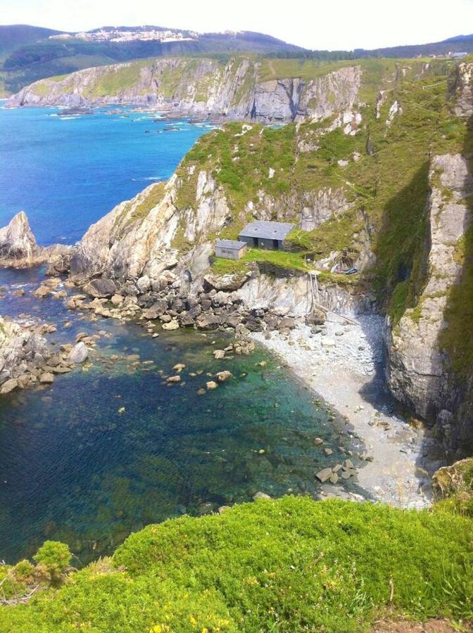 Вілла The Cliffs - Cala Porto Do Val О-Віседо Екстер'єр фото